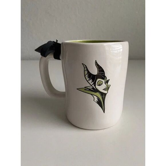 RAE DUNN Disney Villains “MISTRESS OF EVIL" Double Sided Maleficent Mug NEW - Picture 1 of 8